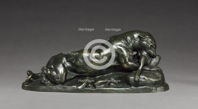 Jaguar, c. 1850. Creator: Antoine-Louis Barye (French, 1796-1875).