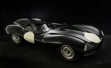 Jaguar D type 1956. Artist: Simon Clay