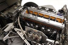 Jaguar E type 1961. Artist: Simon Clay