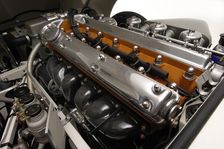 Jaguar E type 1961. Artist: Simon Clay