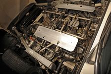 Jaguar E type 1974. Artist: Simon Clay