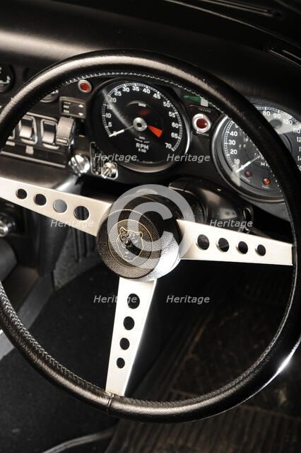 Jaguar E type 1974. Artist: Simon Clay.