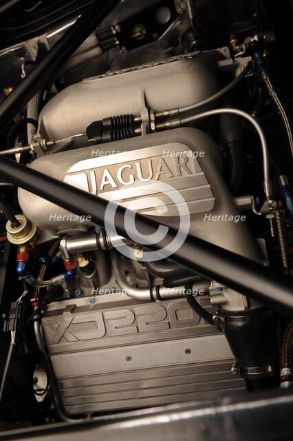 Jaguar XJ220R 1993. Artist: Simon Clay.