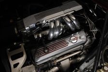 Jaguar XJS with Porsche 944 wheel arches 1976. Artist: Simon Clay