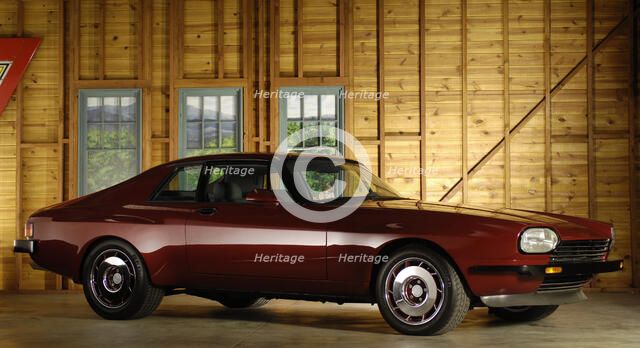 Jaguar XJS with Porsche 944 wheel arches 1976. Artist: Simon Clay.