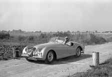 Jaguar XK120, R.H.P. Alston, Felixtowe Rally 1952. Reg ADX 83B. Creator: Unknown