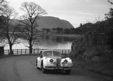 Jaguar XK120,Stirling Moss, 1952 Daily Express Rally. Creator: Unknown