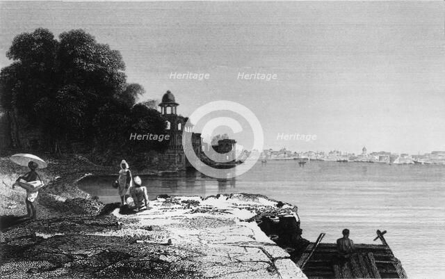 'Jahara Baug. - Agra', 1834. Creator: Thomas Shotter Boys.