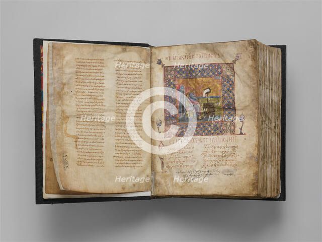 Jaharis Byzantine Lectionary, Byzantine, ca. 1100. Creator: Unknown.