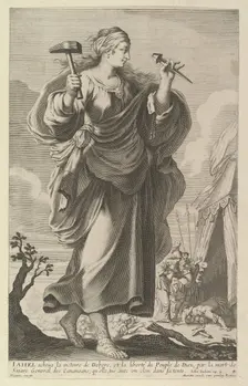 Jahel, 1647. Creators: Abraham Bosse, Gilles Rousselet