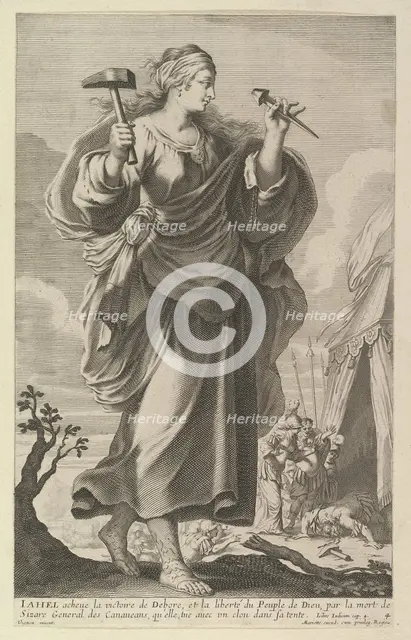 Jahel, 1647. Creators: Abraham Bosse, Gilles Rousselet.