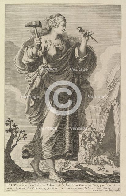 Jahel, 1647. Creators: Abraham Bosse, Gilles Rousselet.