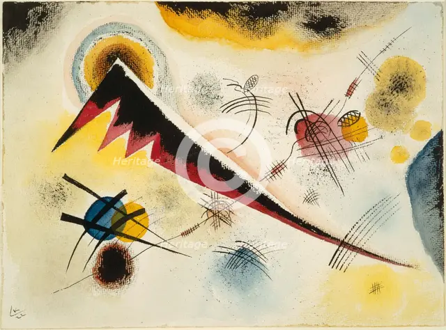 Jahresschluss (End of the year), 1922. Creator: Kandinsky, Wassily Vasilyevich (1866-1944).