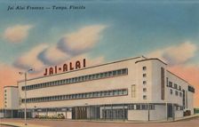 Jai Alai Fronton - Tampa, Florida c1940s