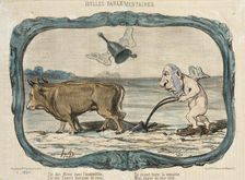 J'ai des Miots dans l'assemblée..., 1851. Creator: Honore Daumier