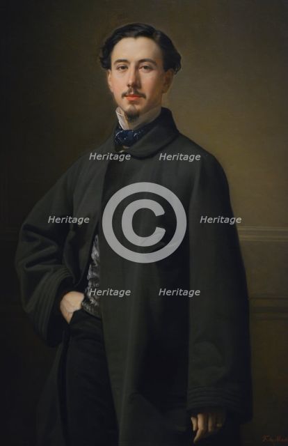 Jaime Girona y Agrafel (1826-1907), Spanish banker and businessman, 1856. Creator: Federico de Madrazo y Kuntz.