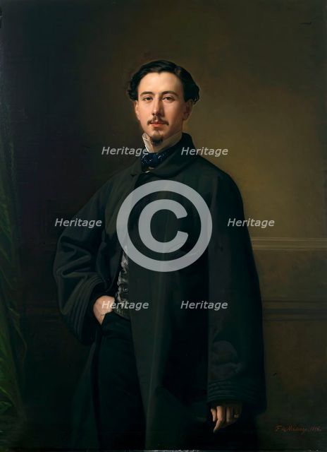 Jaime Girona y Agrafel, 1856. Creator: Federico de Madrazo y Kuntz.