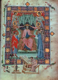 Jaime I The Conqueror (1208-1276), King of Aragon and Catalunya, miniature of the codex Book o…