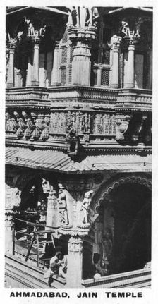 Jain temple, Ahmedabad, India, c1925