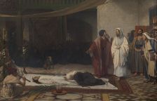 Jairus Daughter, 1888. Creator: Juliaan De Vriendt