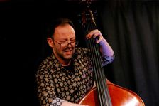 Jakob Cywinski, Marco Marconi Quartet, Verdict Jazz Club, Brighton, East Sussex, 14 April 2023. Creator: Brian O'Connor
