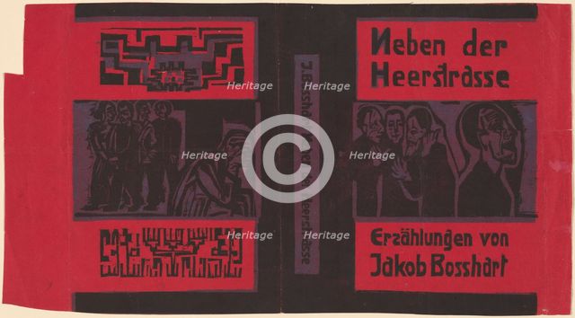 Jakob Bosshart: Neben der Heerstrasse (Jakob Bosshart: Near Main Street), 1922. Creator: Ernst Kirchner.