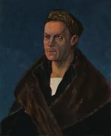 Jakob Fugger 1459-1525. - Gemälde von Dürer 1934. Creator: Unknown