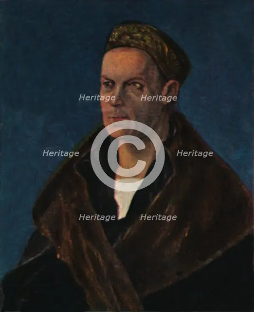 'Jakob Fugger 1459-1525. - Gemälde von Dürer', 1934. Creator: Unknown.