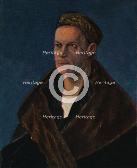 'Jakob Fugger 1459-1525. - Gemälde von Dürer', 1934. Creator: Unknown.