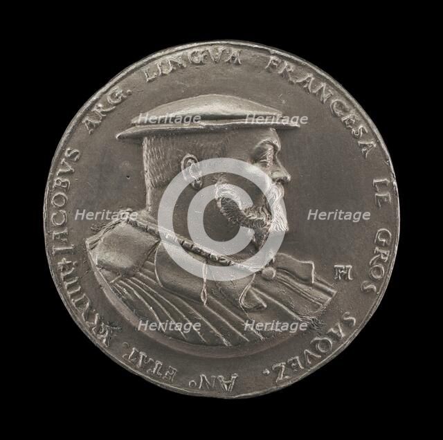 Jakob von Strasbourg, Linguist. Creator: Friedrich Hagenauer.