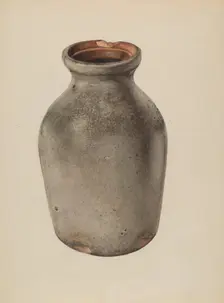 Jam Crock, c. 1940. Creator: Carl Buergerniss