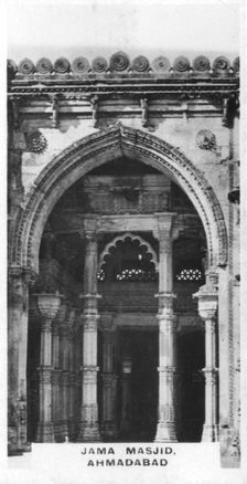 Jama Masjid, Ahmadabad, Gujarat, India, c1925