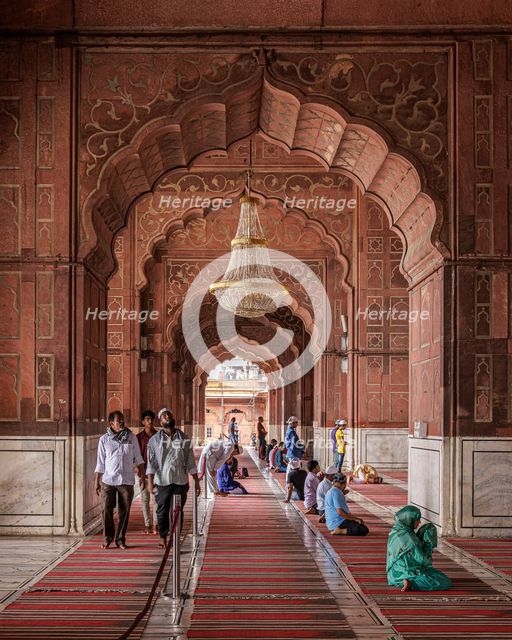 Jama Masjid, Delhi, India, 2023. Creator: Peter Thompson.