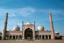 Jama Masjid, Delhi, India. Creator: Vivienne Sharp