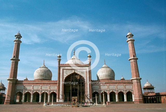 Jama Masjid, Delhi, India.  Creator: Vivienne Sharp.