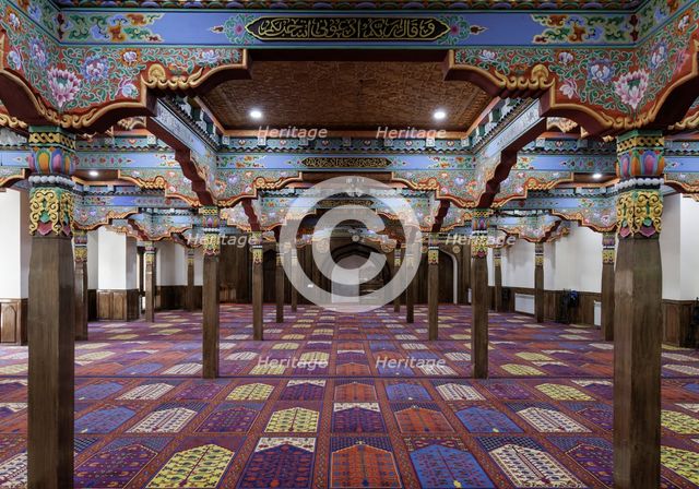 Jama Masjid, Leh, Ladakh, India, 2023. Creator: Peter Thompson.
