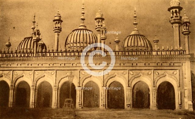 'Jama Masjid, Rawalpindi', c1918-c1939. Creator: Unknown.