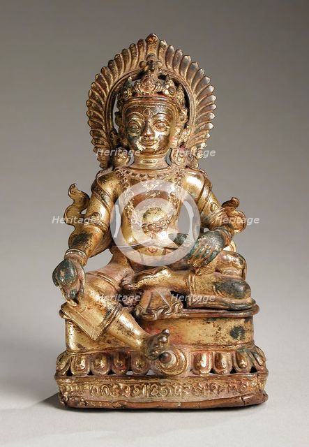 Jambhala, The Buddhist God of Riches, 1643. Creator: Unknown.