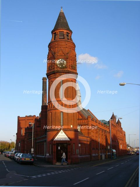 Jame Masjid and Community Centre, Green Lane, Small Heath, Birmingham, 2005. Creator: Simon Inglis.