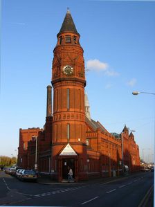 Jame Masjid and Community Centre, Green Lane, Small Heath, Birmingham, 2005. Creator: Simon Inglis