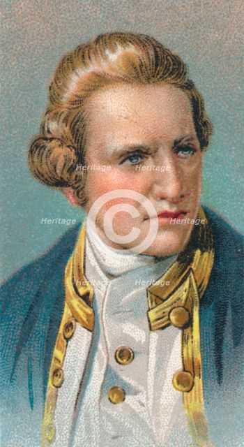 James Cook, English explorer, navigator and hydrographer, (1775-1776), 1924. Artist: Unknown