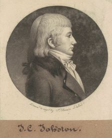James Cathcart Johnston, 1799-1801. Creator: Charles Balthazar Julien Févret de Saint-Mémin