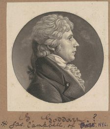 James Campbell, c. 1804. Creator: Charles Balthazar Julien Févret de Saint-Mémin