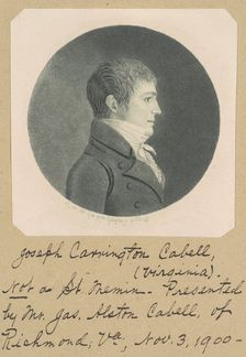 James Campbell, c. 1804 (printed 1887). Creator: Charles Balthazar Julien Févret de Saint-Mémin