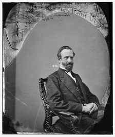 James Clark McGrew of West Virginia, between 1860 and 1875. Creator: Unknown