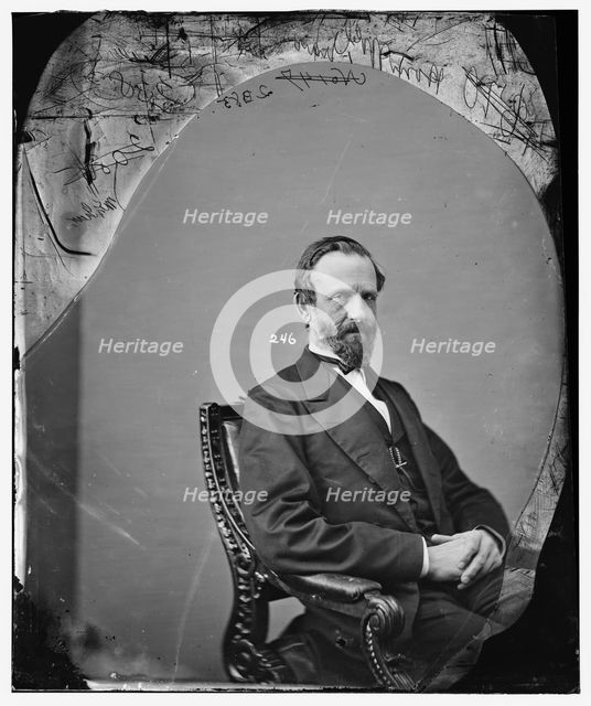 James Clark McGrew of West Virginia, between 1860 and 1875. Creator: Unknown.