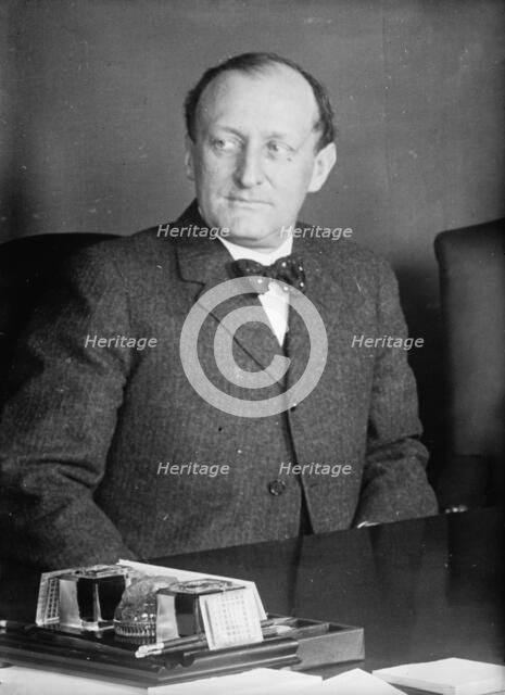 James Clark McReynolds, Attorney General of U.S., Associate Justice, U.S. Supreme Court, 1913.  Creator: Harris & Ewing.