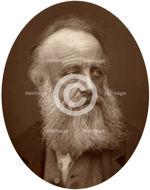 James Clarke Hook, Royal Academician, 1880.Artist: Lock & Whitfield
