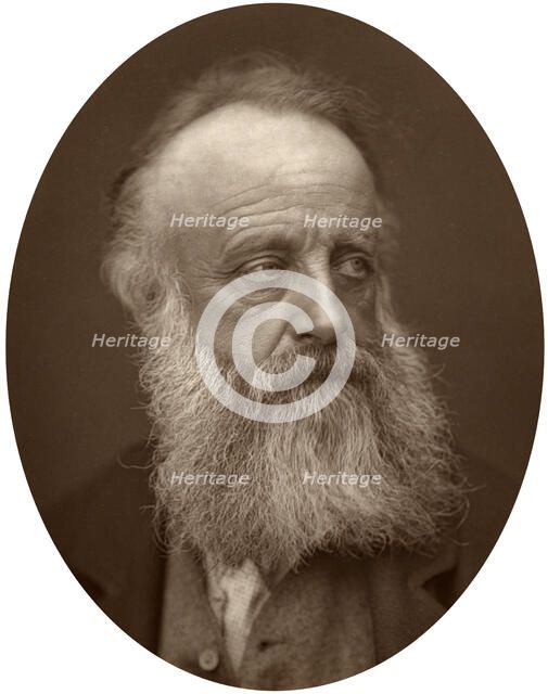 James Clarke Hook, Royal Academician, 1880.Artist: Lock & Whitfield