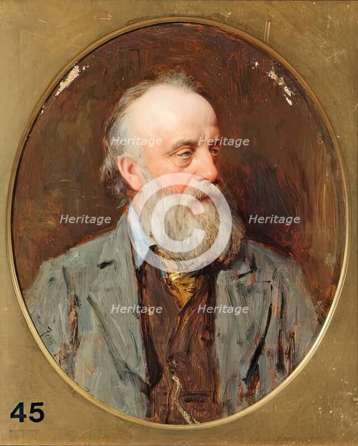 James Clarke Hook, RA, 1881. Creator: George Reid.